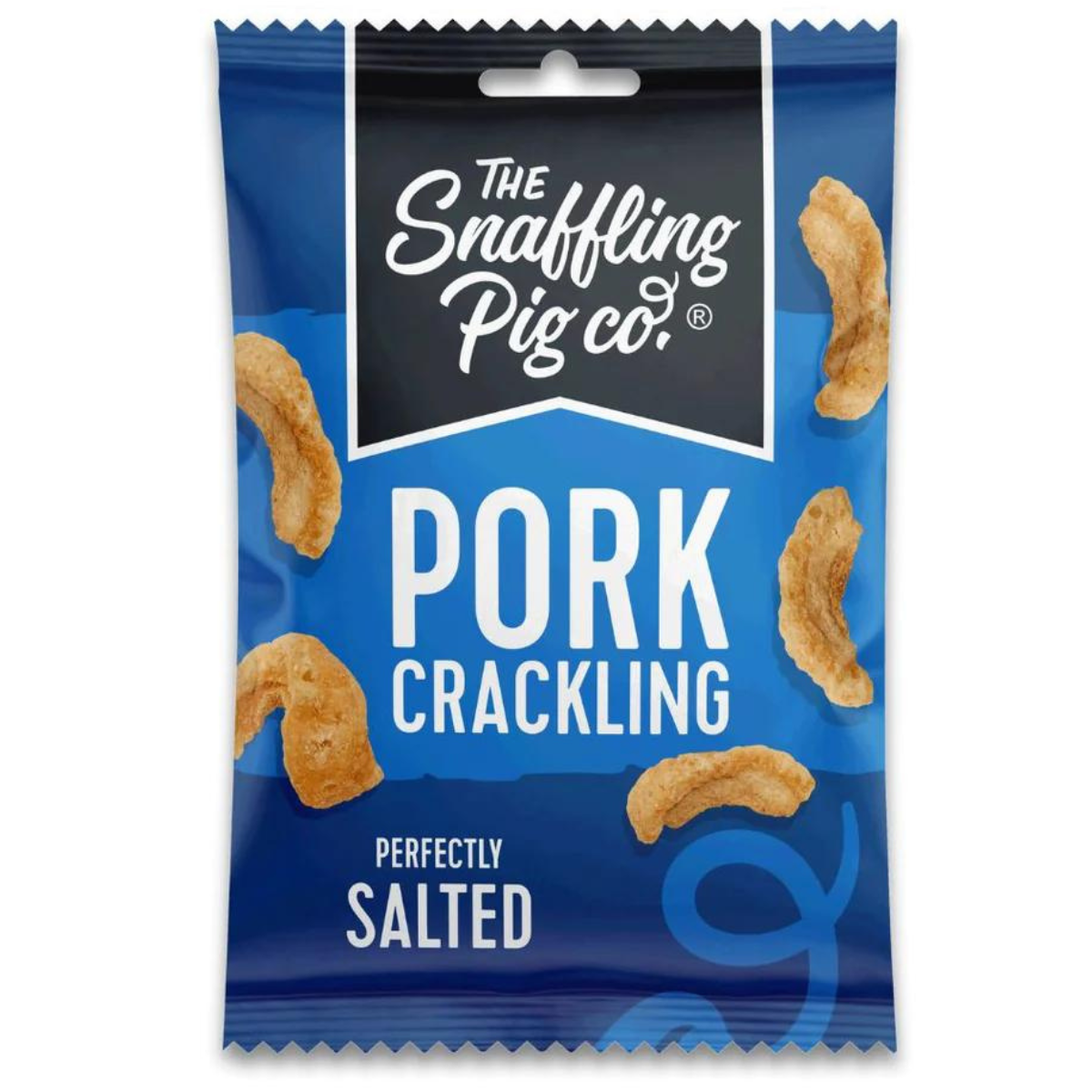 Snaffling Pig Perfectly Salted Pork Crackling 12 x 40g