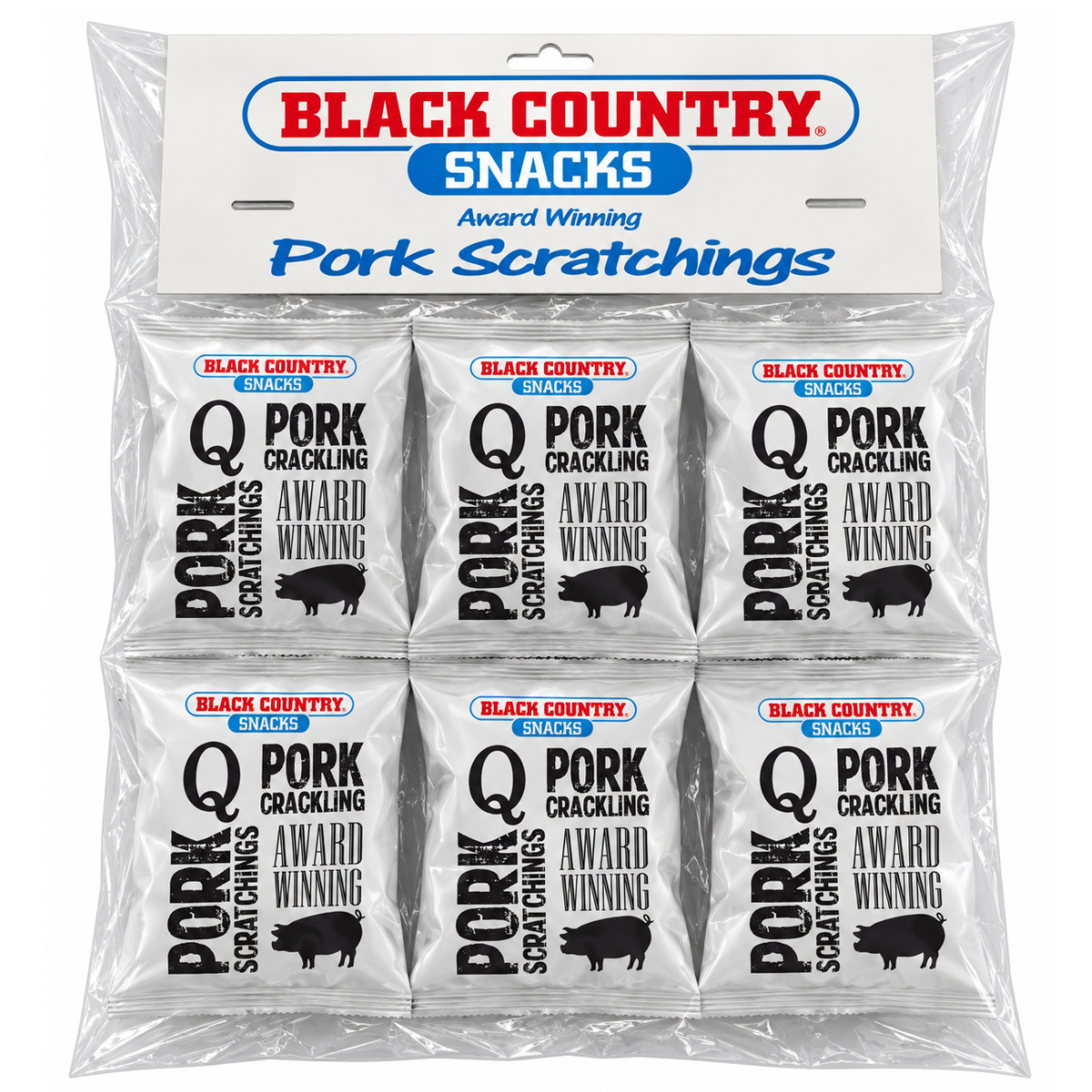 Q Pork Scratchings 20 x 60g