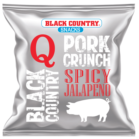 Q Pork Crunch Spicy Jalapeño 15 x 30g