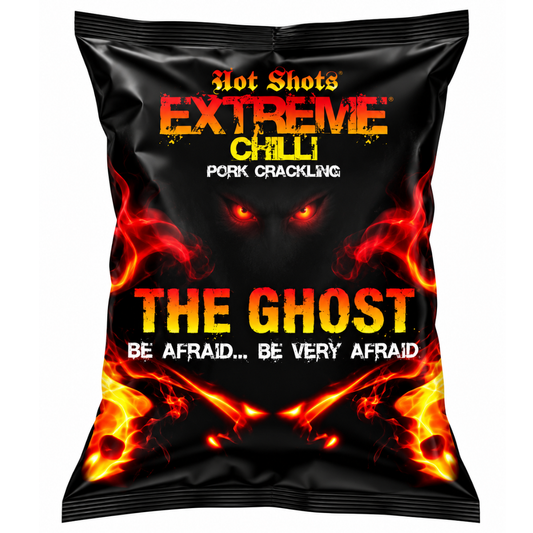 GHOST Extreme Chilli Pork Scratchings 12 x 35g
