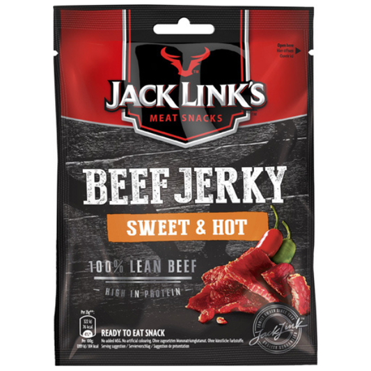 Jack Link's Beef Jerky Sweet & Hot 12 x 25g